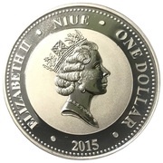 1 Dollar - Elizabeth II Slay of the Nemean Lion obverse image