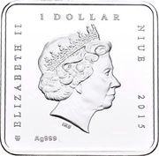 1 Dollar - Elizabeth II Dormition of the Mary obverse image