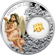 1 Dollar - Elizabeth II Angel of Luck, Niue, 2015 reverse image