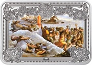 1 Dollar - Elizabeth II Crossing of the Red Sea, Niue, 2015 reverse image