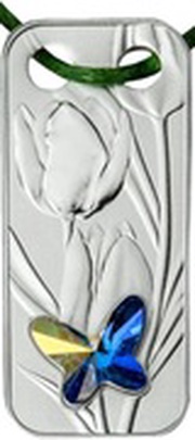 1 Dollar - Elizabeth II Butterfly Pendant, Niue, 2015 reverse image