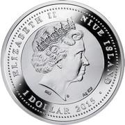 1 Dollar - Elizabeth II Year of the Goat obverse image