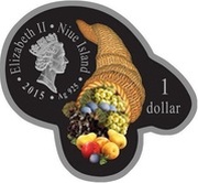 1 Dollar - Elizabeth II Horn of Plent obverse image