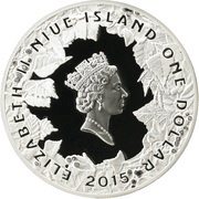 1 Dollar - Elizabeth II Year of the Goat obverse image