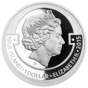 1 Dollar - Elizabeth II No. 310 Squadron RAF obverse image