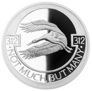 1 Dollar - Elizabeth II No. 312 Squadron RAF, Niue, 2015 reverse image