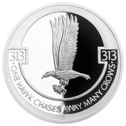 1 Dollar - Elizabeth II No. 313 Squadron RAF, Niue, 2015 reverse image