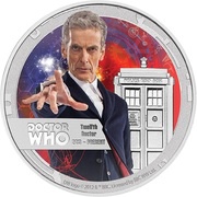 1 Dollar - Elizabeth II 12th Doctor, Niue, 2015 reverse image