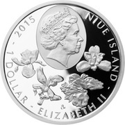 1 Dollar - Elizabeth II Dogtooth violet obverse image