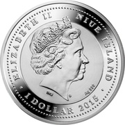 1 Dollar - Elizabeth II European Bee-eater obverse image