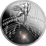 1 Dollar - Elizabeth II Centaurus A, Niue, 2015 reverse image