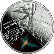 1 Dollar - Elizabeth II The Tinker Bell Triplet, Niue, 2015 reverse image