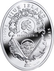 1 Dollar - Elizabeth II Peter The Great Egg obverse image