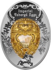 1 Dollar - Elizabeth II Peter The Great Egg, Niue, 2015 reverse image