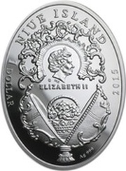 1 Dollar - Elizabeth II Alexander Palace Egg obverse image