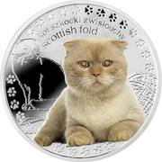 1 Dollar - Elizabeth II Scottish Fold, Niue, 2015 reverse image