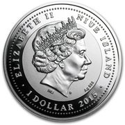 1 Dollar - Elizabeth II Andalusian Horse obverse image