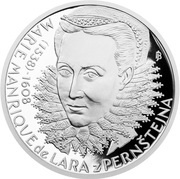 1 Dollar - Elizabeth II Maria Manrique de Lara y Mendoza, Niue, 2015 reverse image