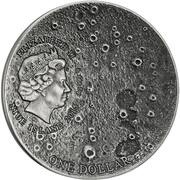 1 Dollar - Elizabeth II Moon obverse image