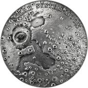1 Dollar - Elizabeth II Moon, Niue, 2015 reverse image