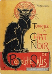 1 Dollar - Elizabeth II Le Chat Noir, Niue, 2015 reverse image