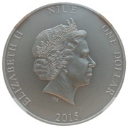 1 Dollar - Elizabeth II German Rottweiler obverse image