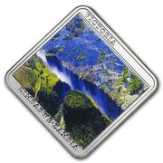 1 Dollar - Elizabeth II Victoria Falls, Niue, 2015 reverse image