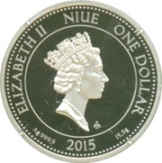 1 Dollar - Elizabeth II Aureus Neptune obverse image