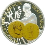 1 Dollar - Elizabeth II Aureus Neptune, Niue, 2015-2016 reverse image