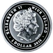 1 Dollar - Elizabeth II Fox obverse image