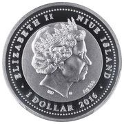 1 Dollar - Elizabeth II Porpoise obverse image