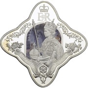 1 Dollar - Elizabeth II Royal Star, Niue, 2016 reverse image