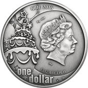 1 Dollar - Elizabeth II Happy Birthday obverse image
