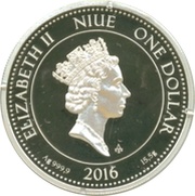 1 Dollar - Elizabeth II Aureus Moneta Juno obverse image
