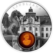 1 Dollar - Elizabeth II Ljubljana, Niue, 2016 reverse image