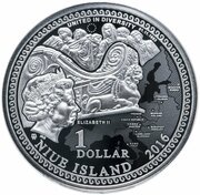 1 Dollar - Elizabeth II Saint Petersburg obverse image