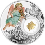 1 Dollar - Elizabeth II Angel of Health, Niue, 2016 reverse image