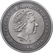1 Dollar - Elizabeth II Attendant Angel obverse image