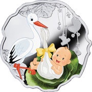 1 Dollar - Elizabeth II Born to Be Happy, Niue, 2016 reverse image