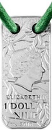 1 Dollar - Elizabeth II Year of the Monkey obverse image