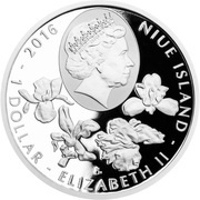 1 Dollar - Elizabeth II Water lily obverse image