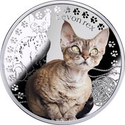 1 Dollar - Elizabeth II Devon rex, Niue, 2016 reverse image
