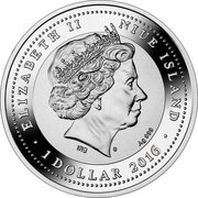 1 Dollar - Elizabeth II Friesian Horse obverse image