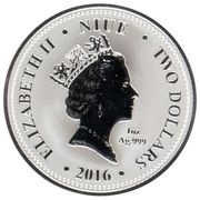 1 Dollar - Elizabeth II Monkey King obverse image