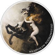 1 Dollar - Elizabeth II Władysław Podkowiński, Niue, 2016 reverse image