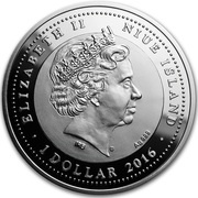 1 Dollar - Elizabeth II Pinta Island tortoise obverse image