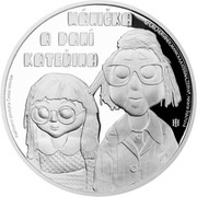 1 Dollar - Elizabeth II Mánička and Mrs. Kateřina, Niue, 2016 reverse image