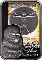 10 Diners Leonardo da Vinci, Andorra, 2008 reverse image
