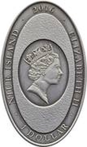 1 Dollar - Elizabeth II Chimpanzee obverse image