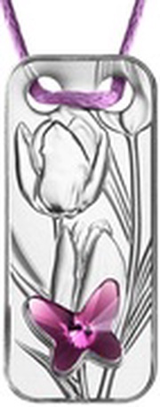 1 Dollar - Elizabeth II Butterfly pendant, Niue, 2017 reverse image